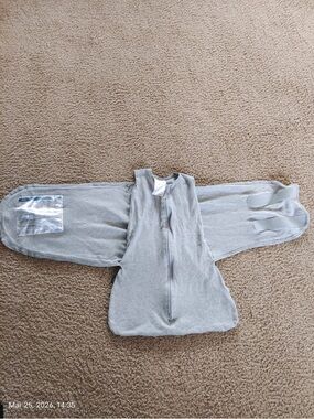 NWOB HALO 100% Cotton Sleepsack Swaddle, 3-Way Adjustable Wearable Blanket, TOG